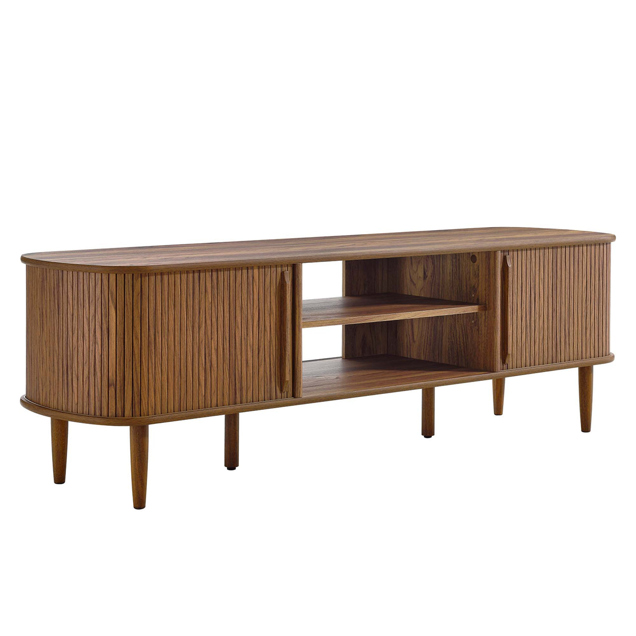 Conceal TV Stand, Large, Walnut