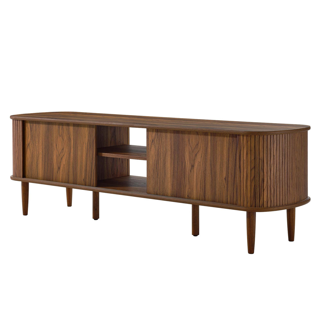 Conceal TV Stand, Large, Walnut