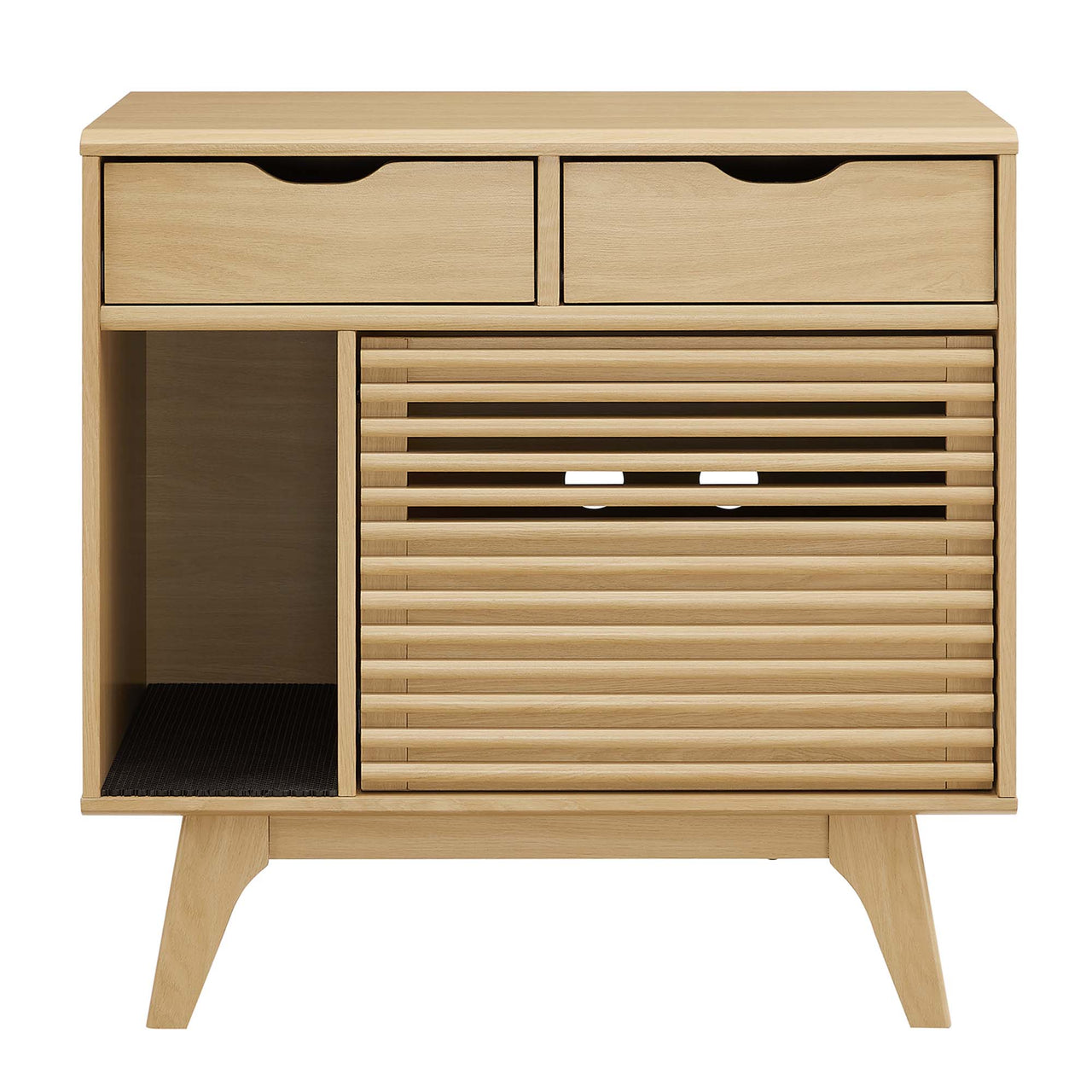 Ventra Cat Cabinet, Oak
