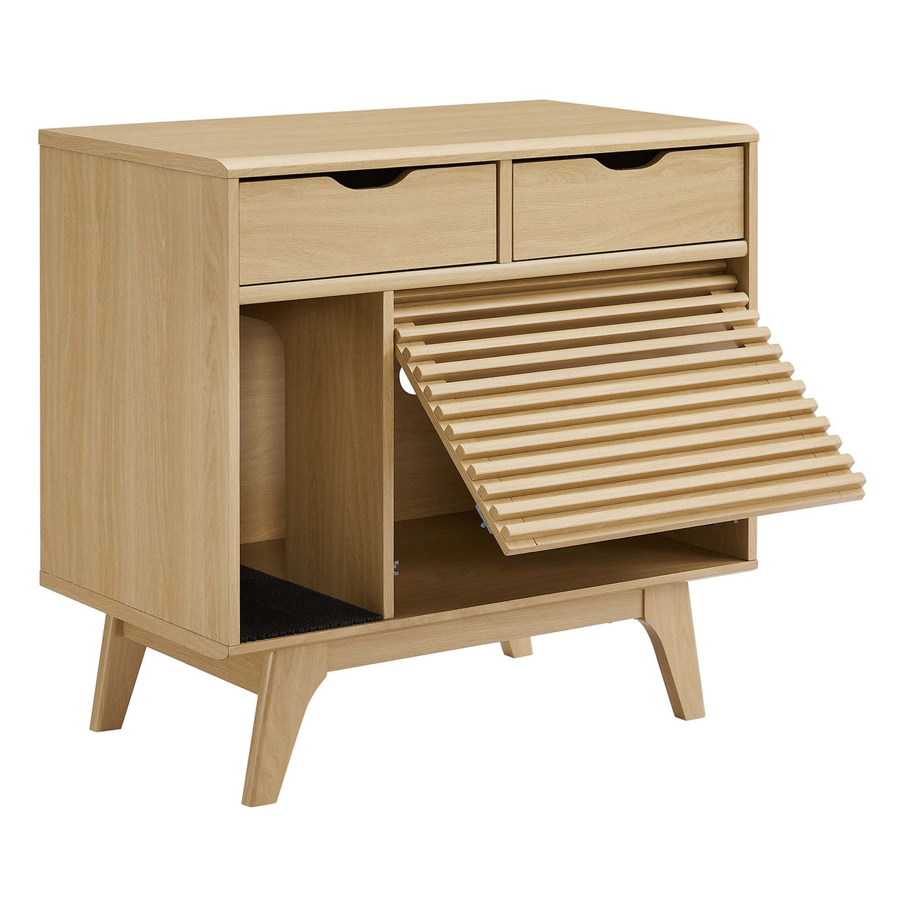 Ventra Cat Cabinet, Oak