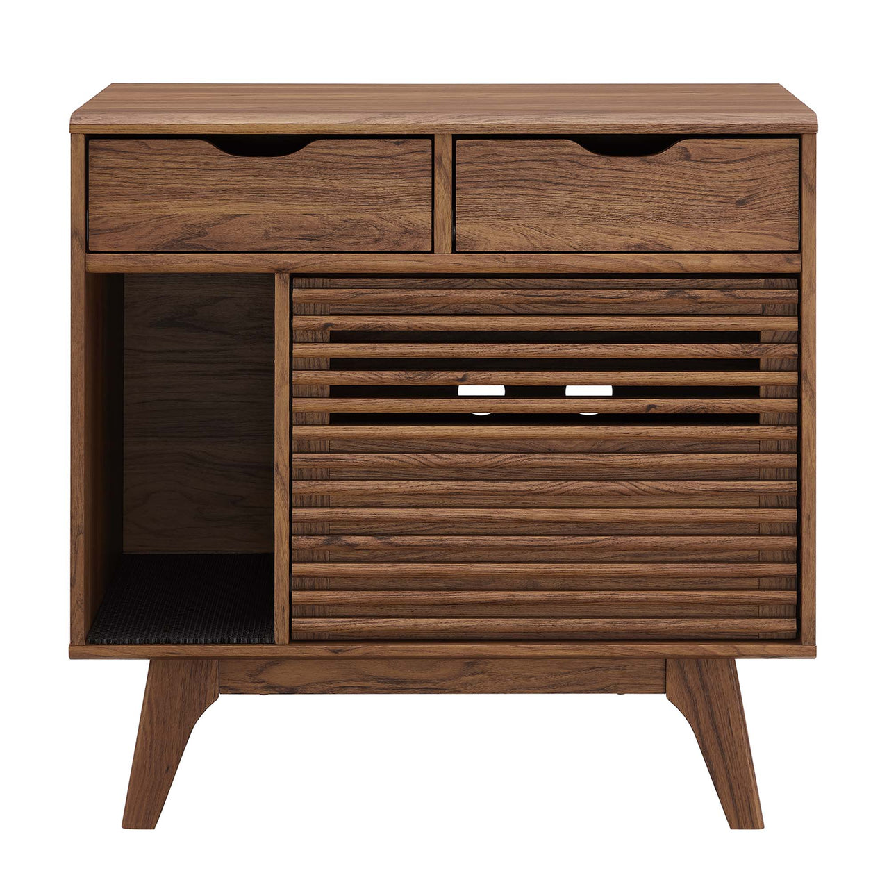 Ventra Cat Cabinet, Walnut