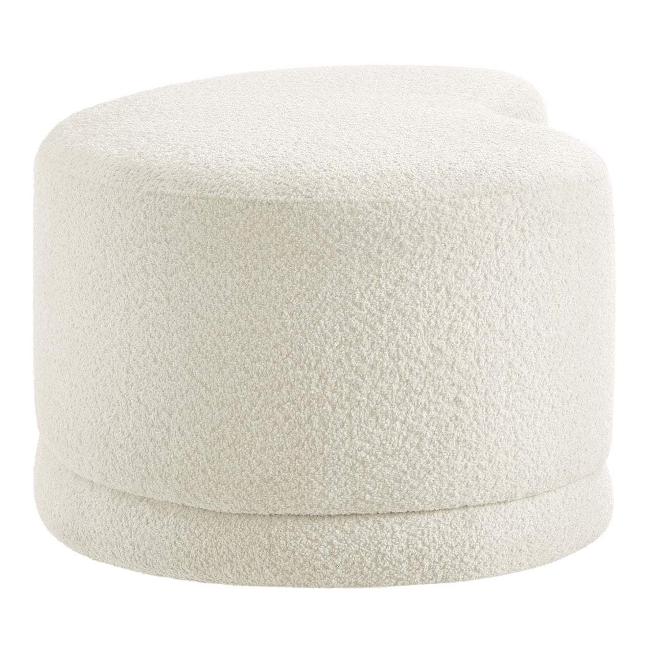 Nebular Ottoman Bench, Cream