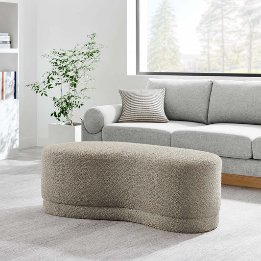 Nebular Ottoman Bench, Oat
