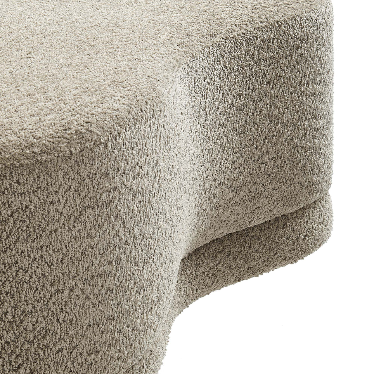 Nebular Ottoman Bench, Oat