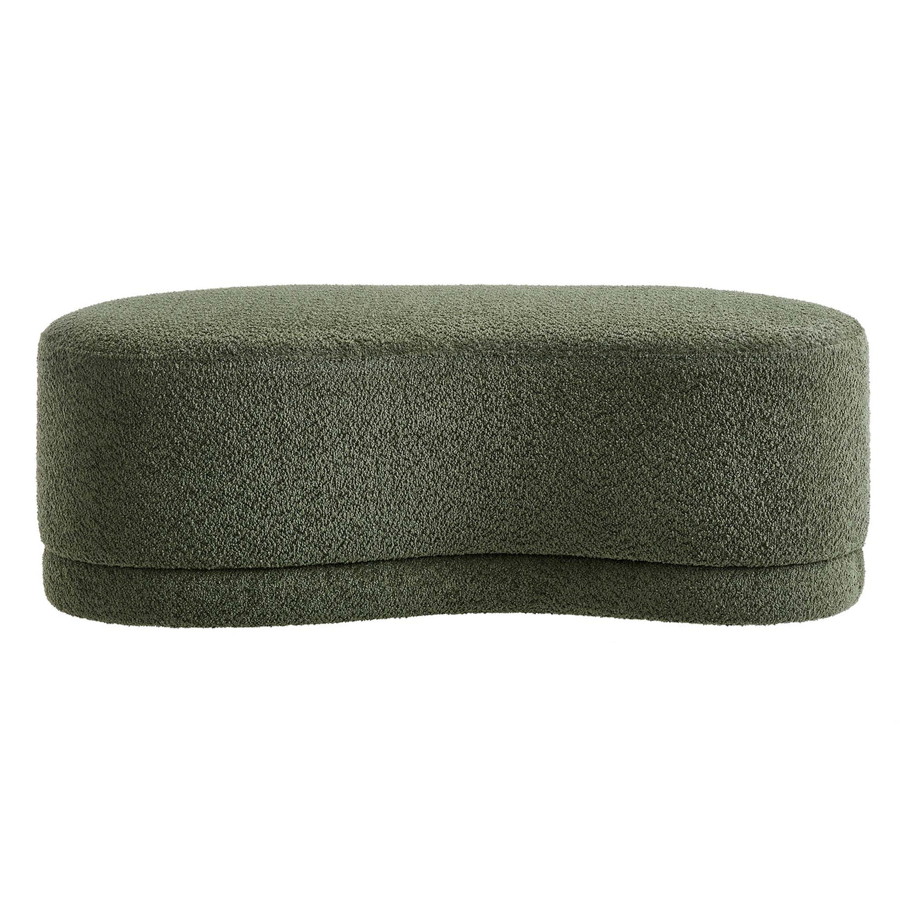 Nebular Ottoman Bench, Sage