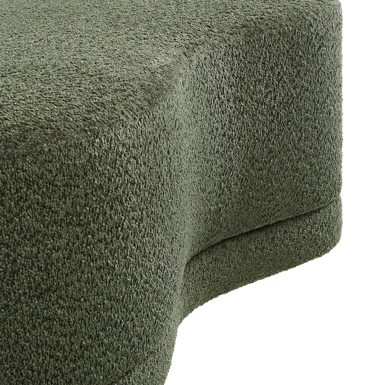 Nebular Ottoman Bench, Sage