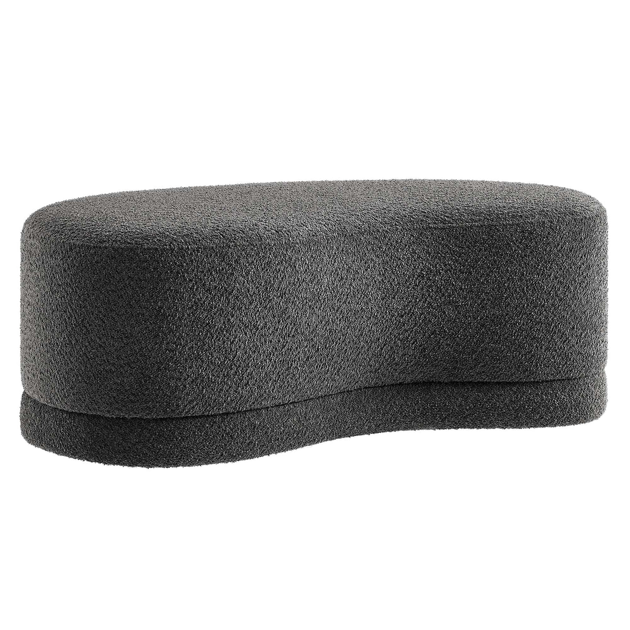 Nebular Ottoman Bench, Slate
