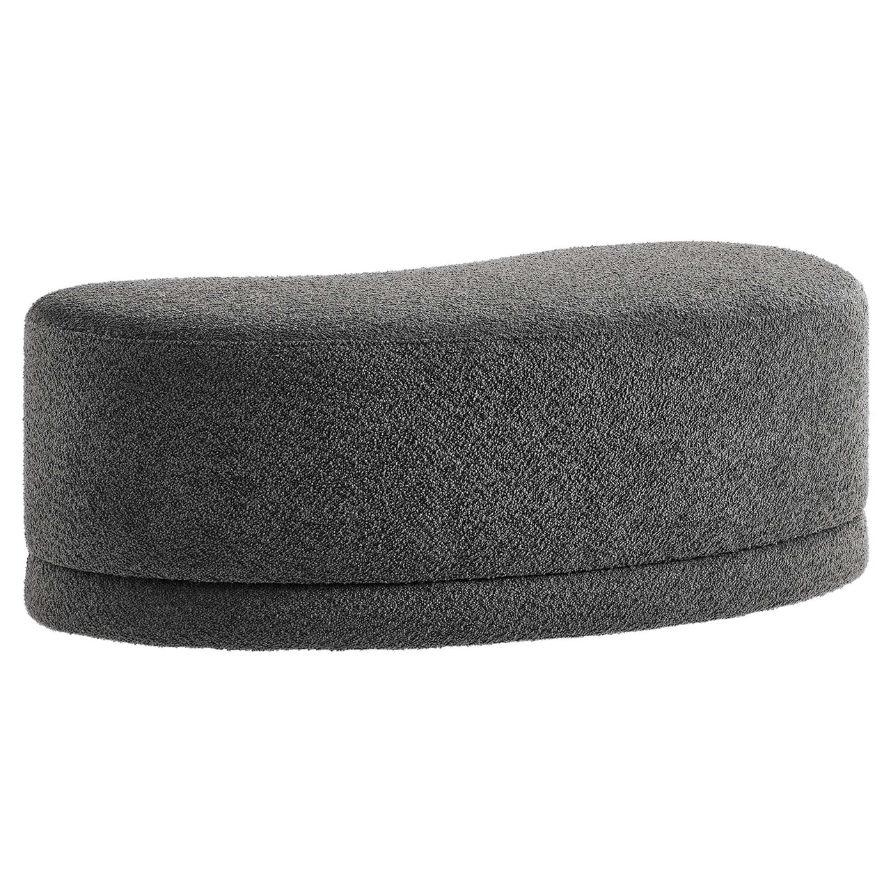 Nebular Ottoman Bench, Slate