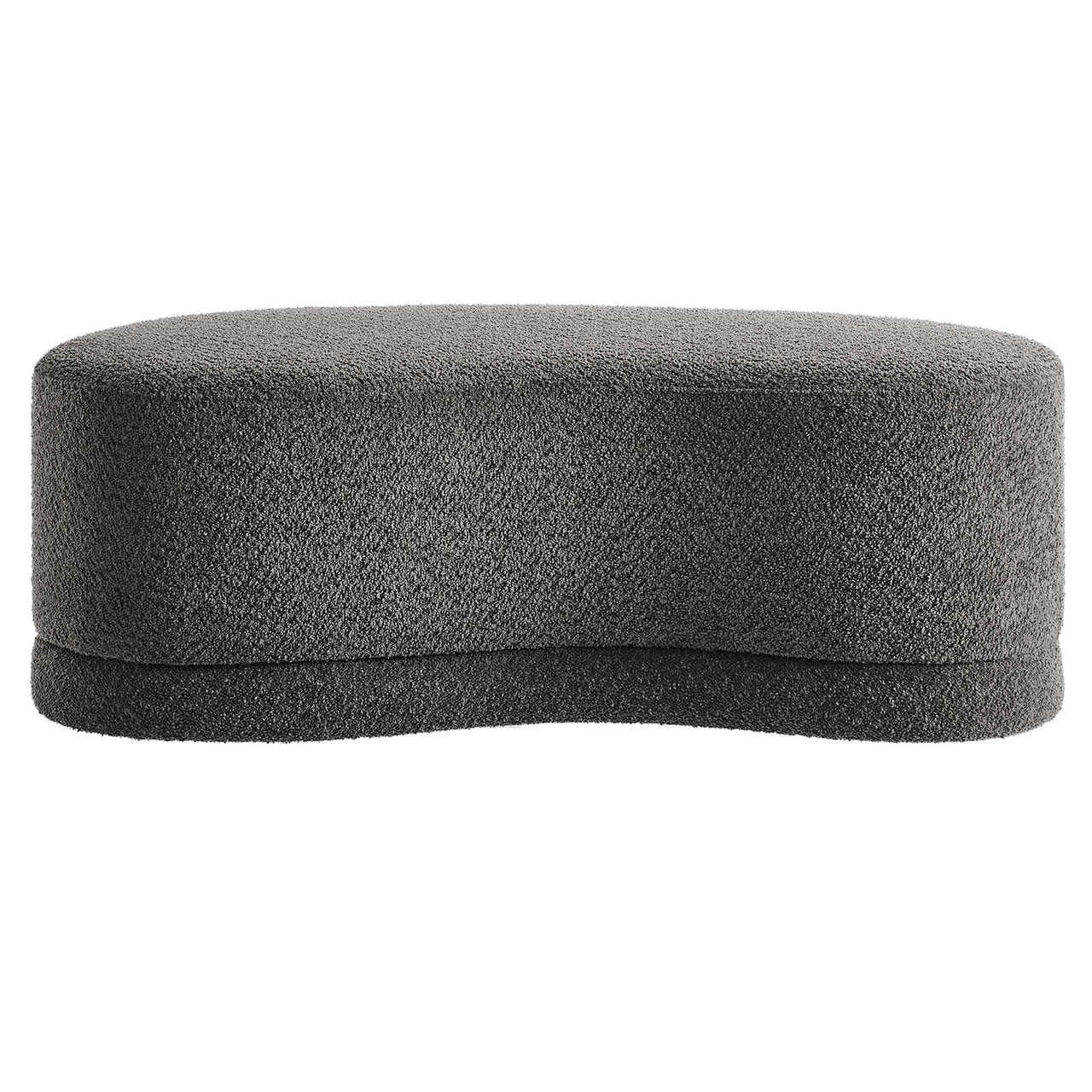 Nebular Ottoman Bench, Slate