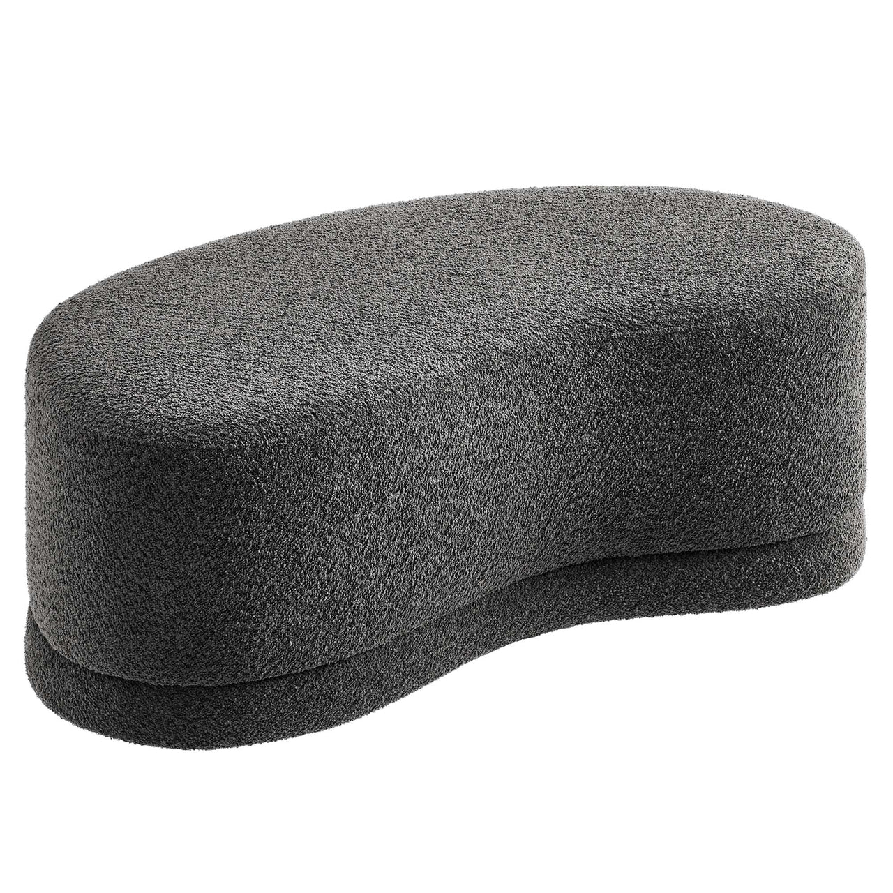 Nebular Ottoman Bench, Slate