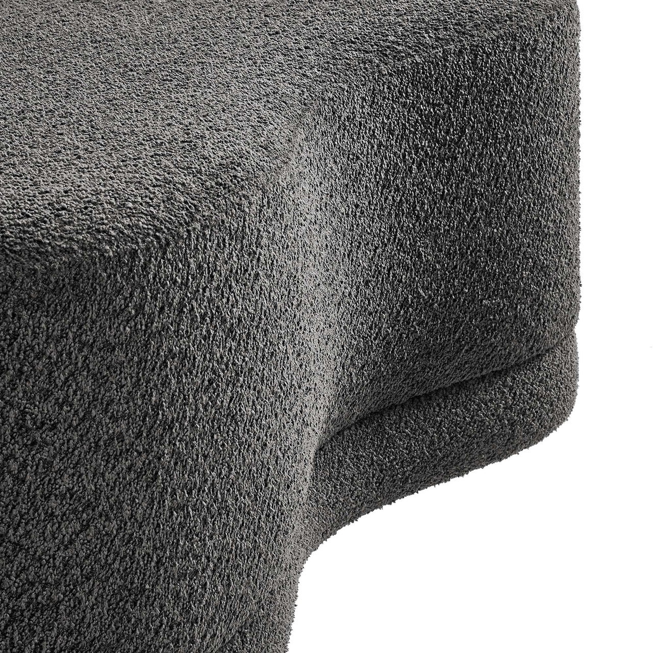 Nebular Ottoman Bench, Slate