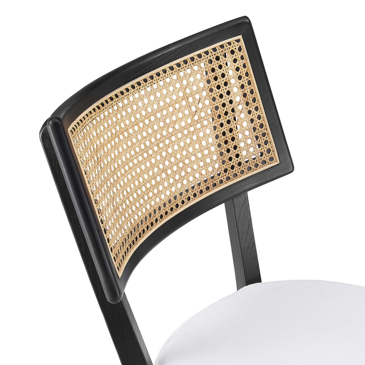 Carriselle Bar Stools Set of 2, Black & White