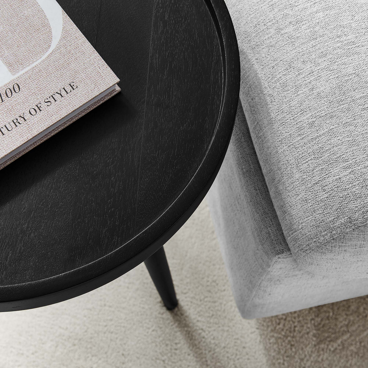 Chirio Side Table, Black
