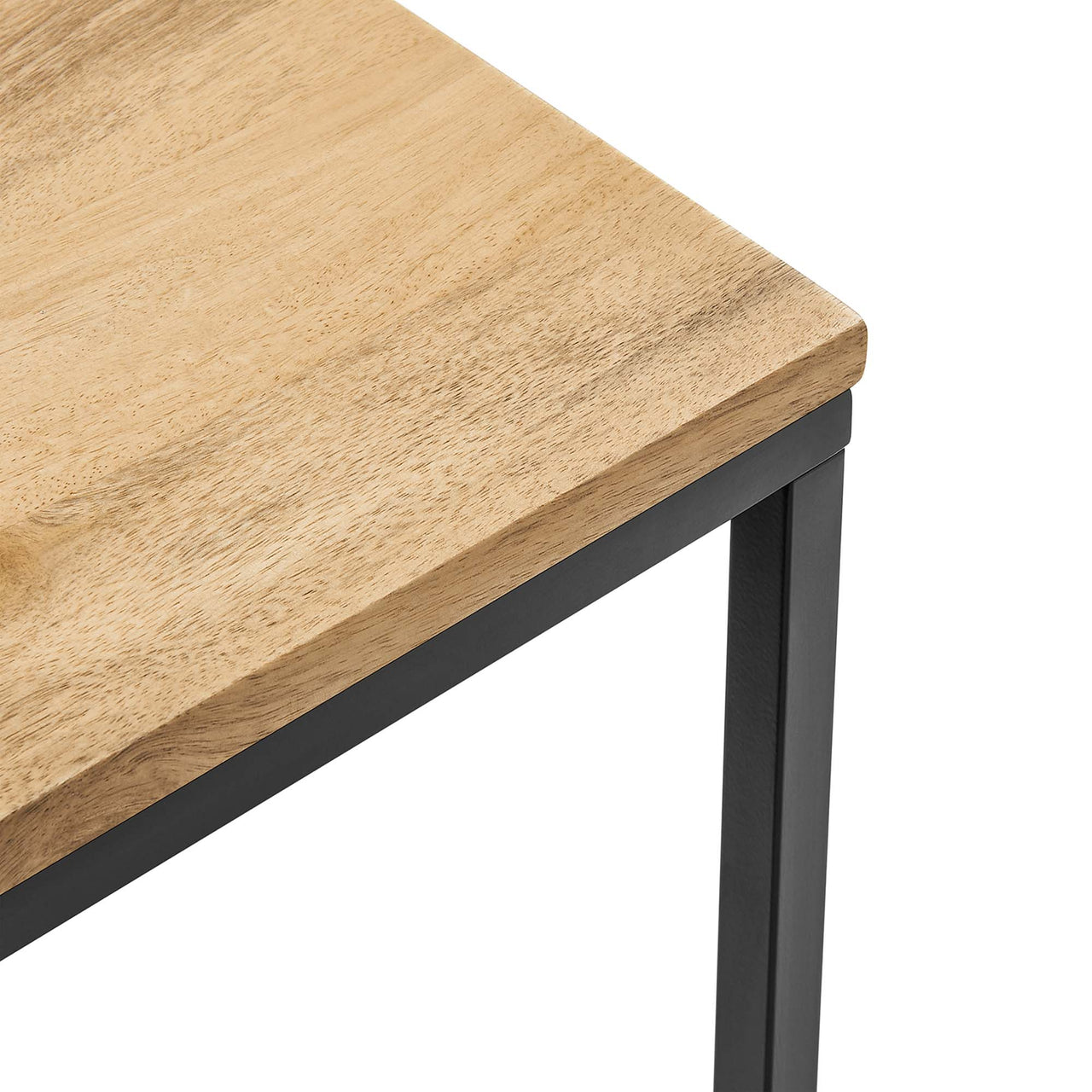 Myrris Square Side Table, Oak