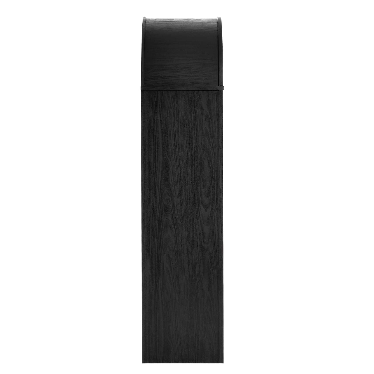 Eloweth Display Cabinet, Black & Oak
