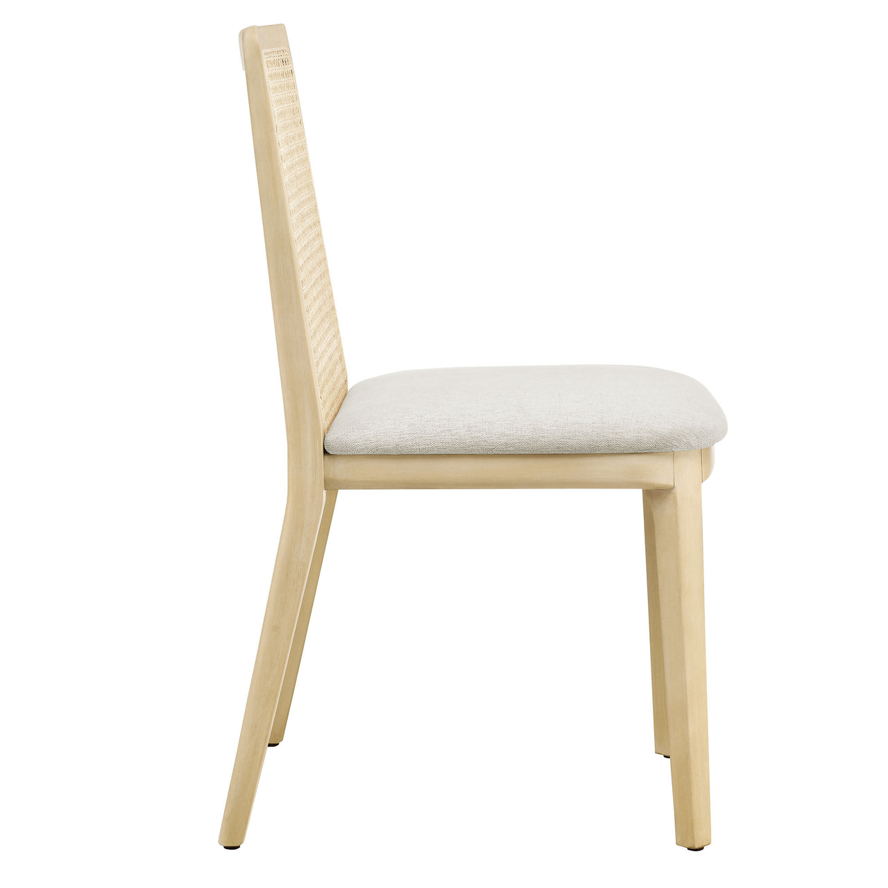 Hive Dining Chair, Beige & Ivory