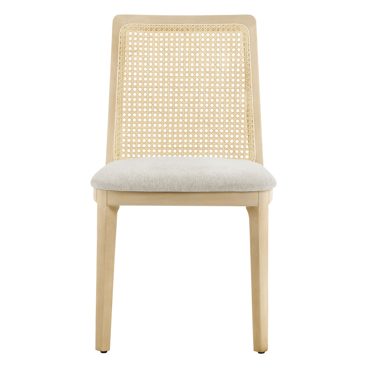 Hive Dining Chair, Beige & Ivory