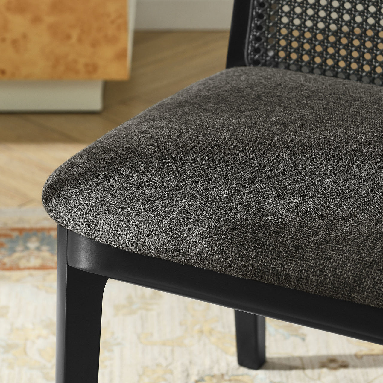 Hive Dining Chair, Black & Gray