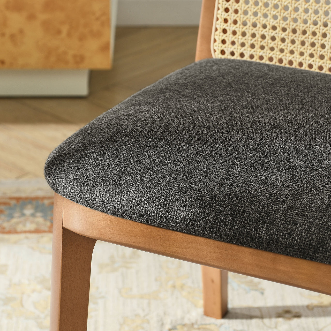 Hive Dining Chair, Honey & Gray