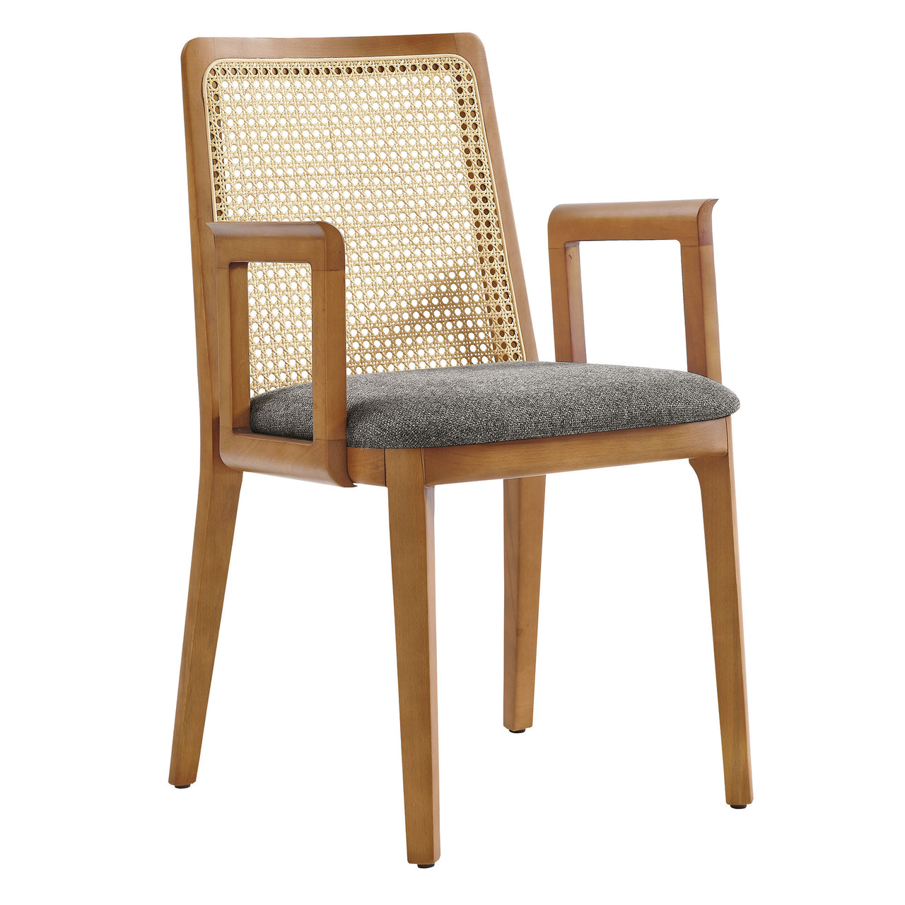 Hive Dining Armchair, Honey & Gray