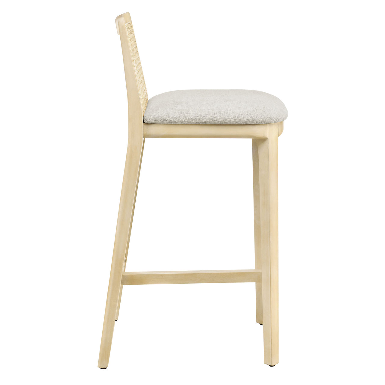 Hive Counter Stool, Beige & Ivory