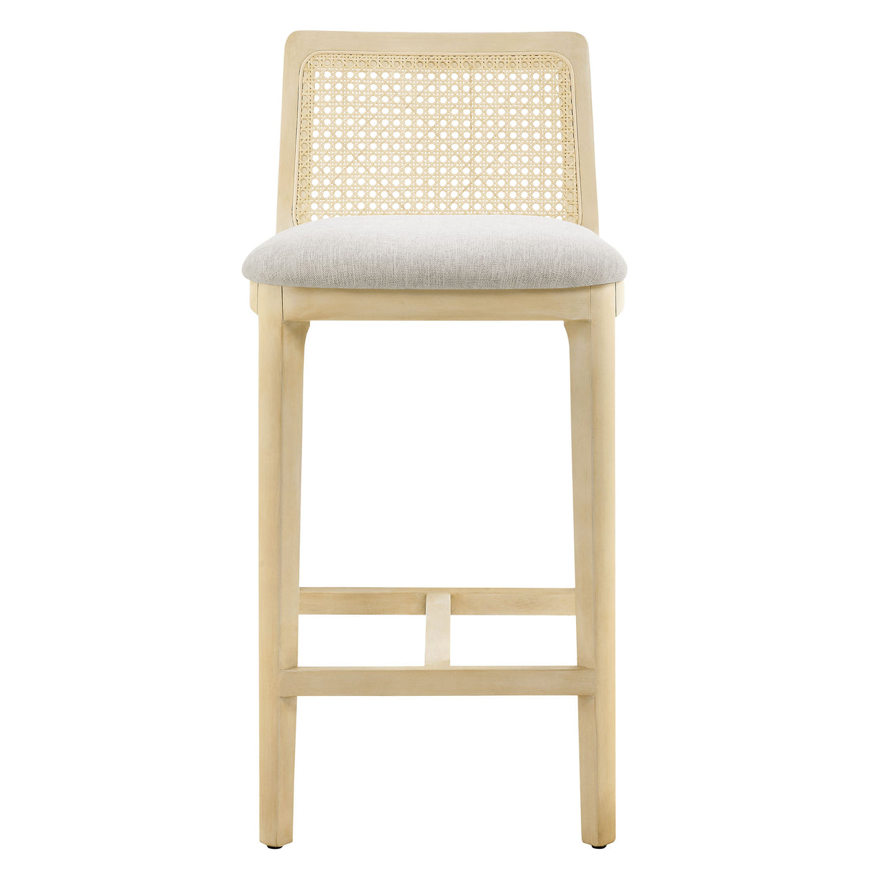 Hive Counter Stool, Beige & Ivory