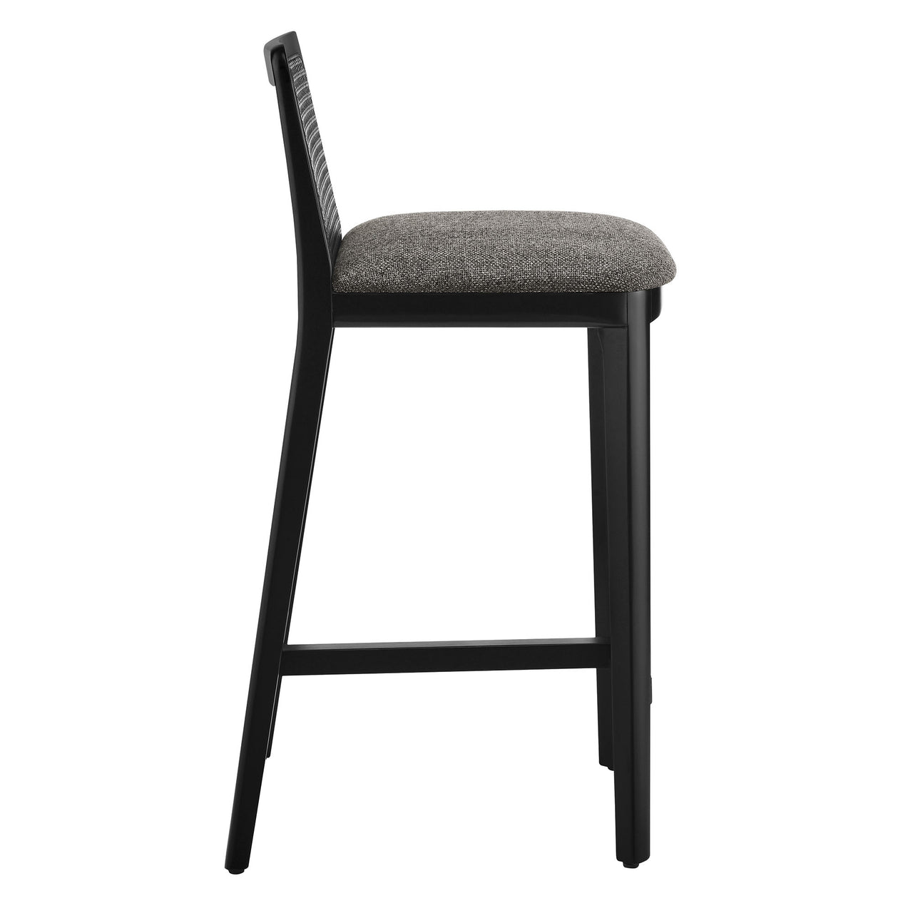 Hive Counter Stool, Black & Gray