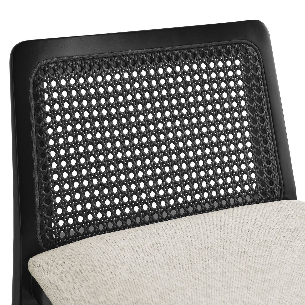 Hive Counter Stool, Black & Ivory