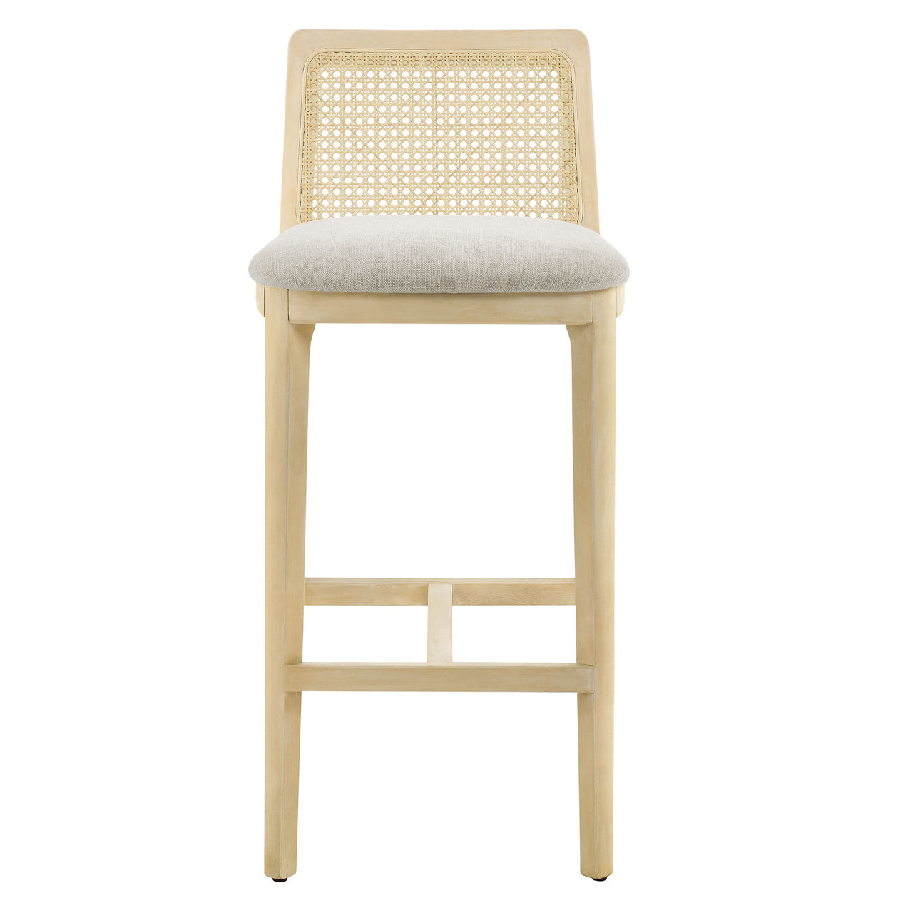 Hive Bar Stool, Beige & Ivory