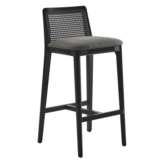 Hive Bar Stool, Black & Gray