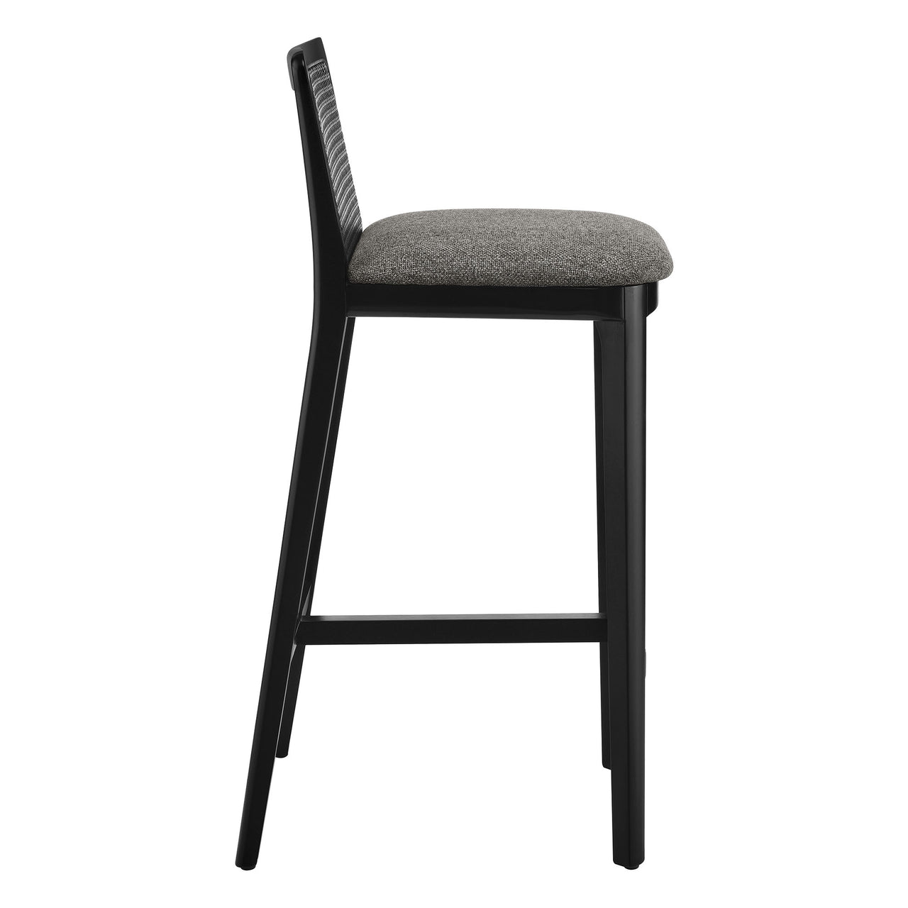 Hive Bar Stool, Black & Gray