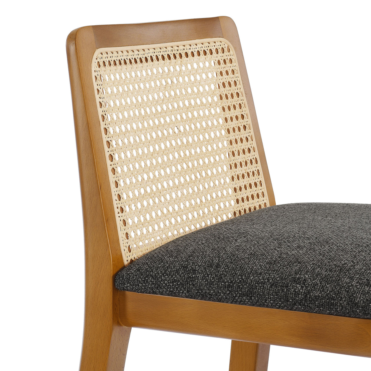 Hive Bar Stool, Honey & Gray