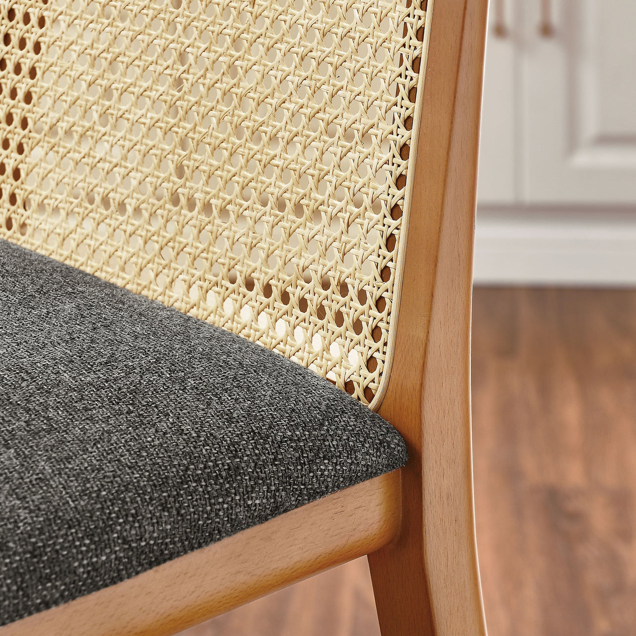 Hive Bar Stool, Honey & Gray