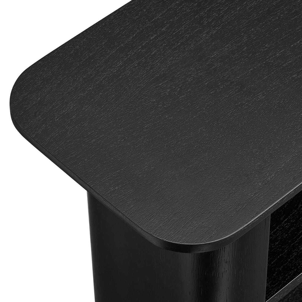 Duvette Console Table, Black