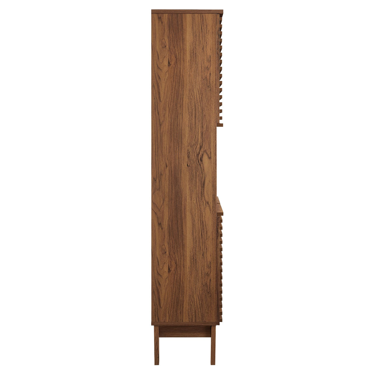 Ventra Tall Bathroom Cabinet, Walnut