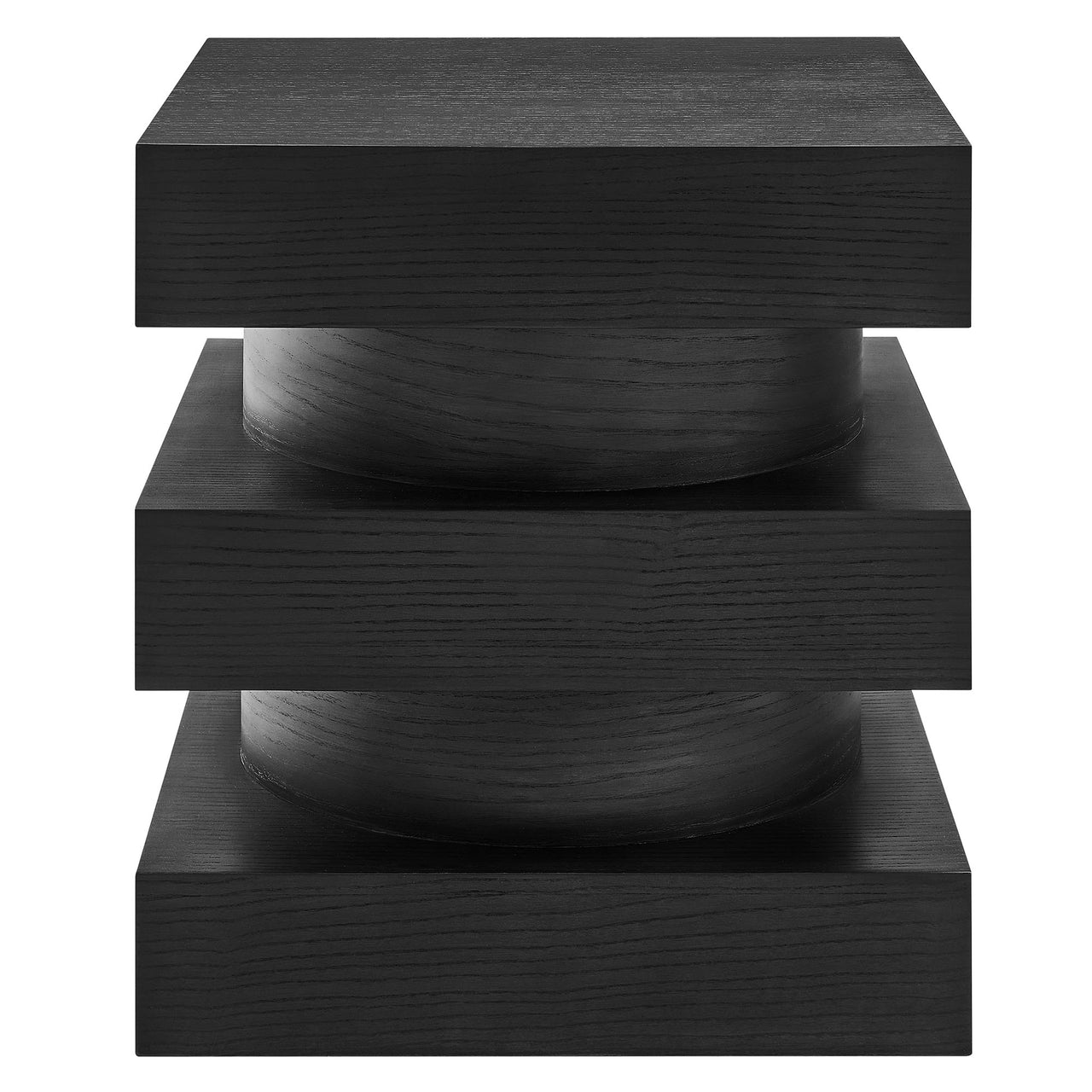Tower End Table, Black
