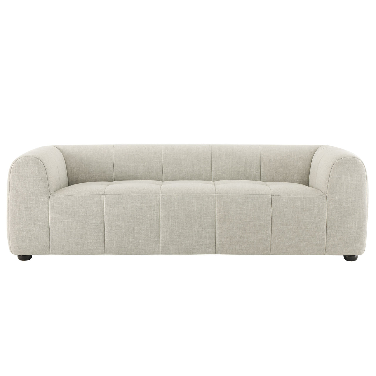 Bloque Fabric Sofa, Linen