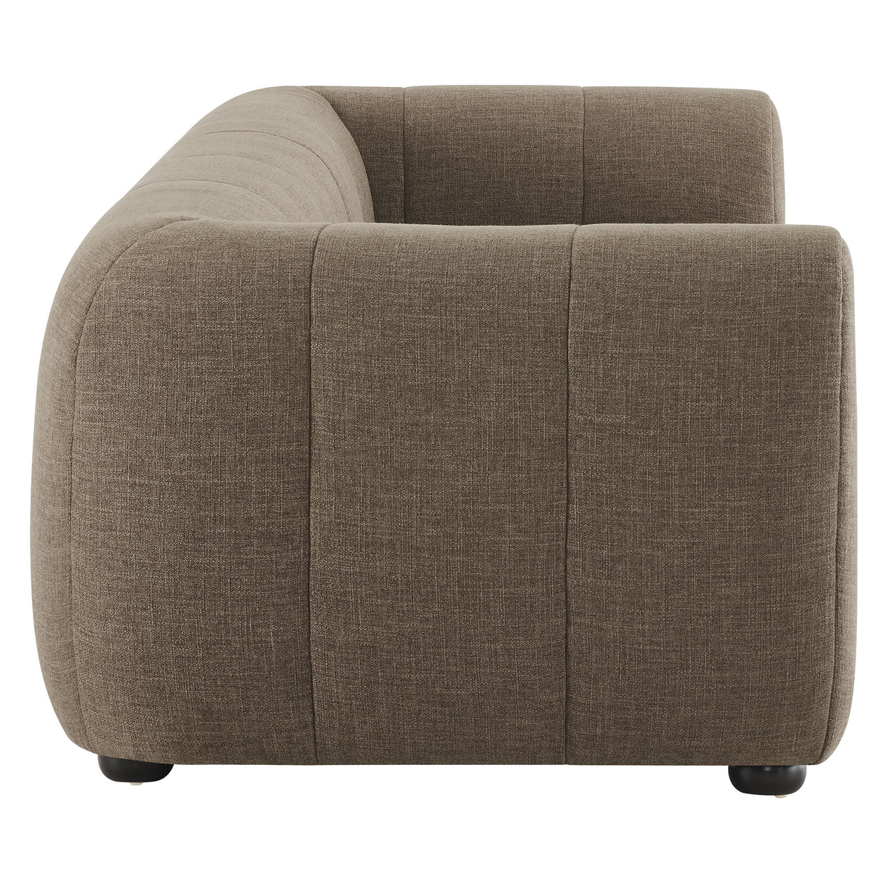 Bloque Fabric Sofa, Mocha