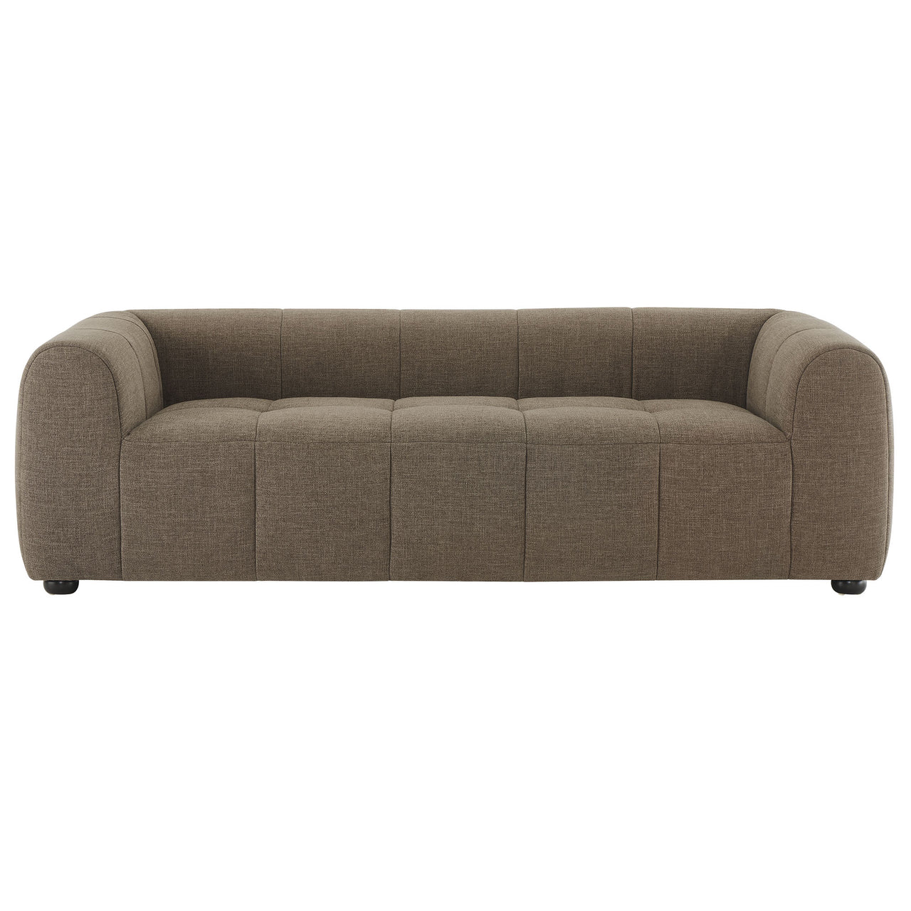 Bloque Fabric Sofa, Mocha