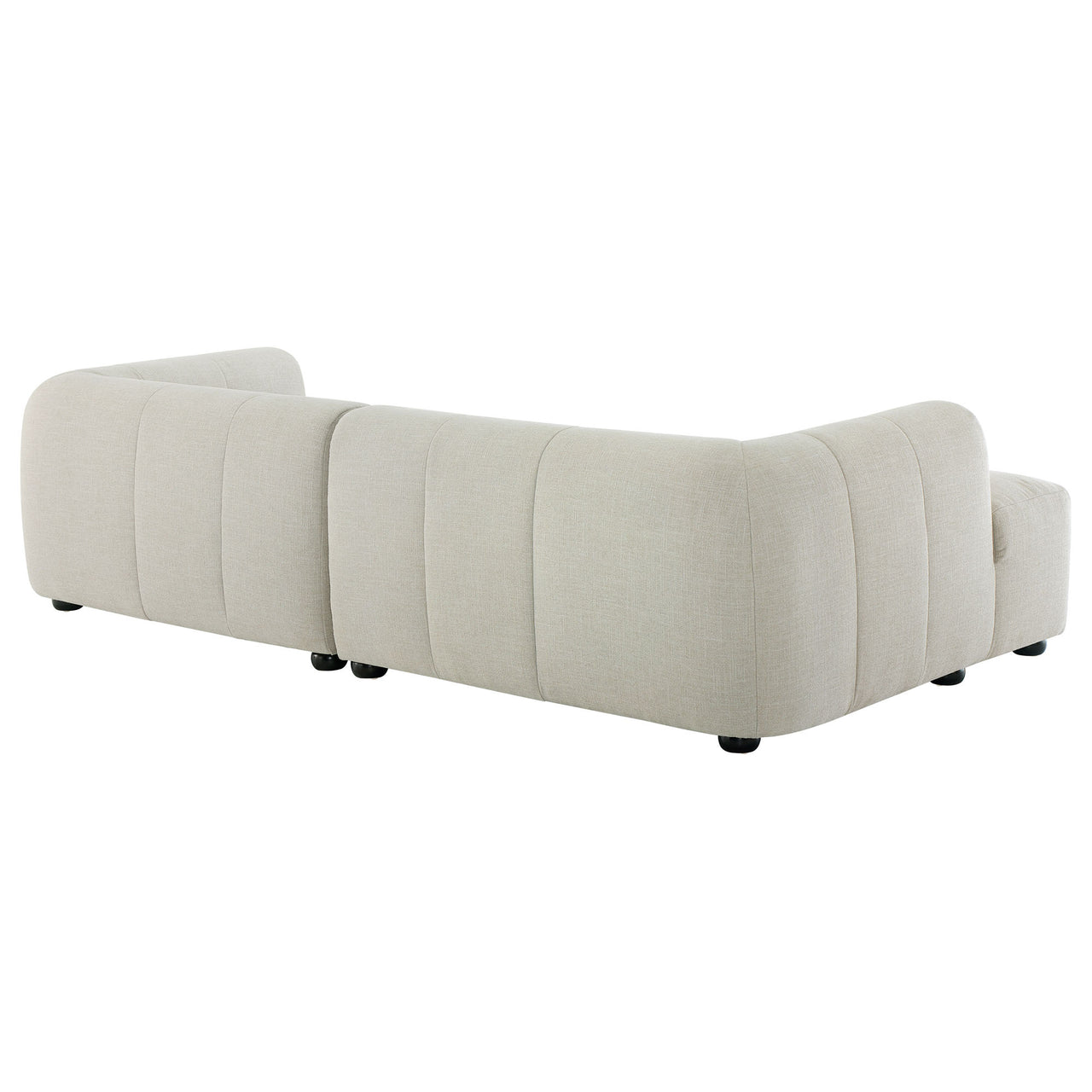 Bloque 2-Piece Left-Facing Sectional, Linen