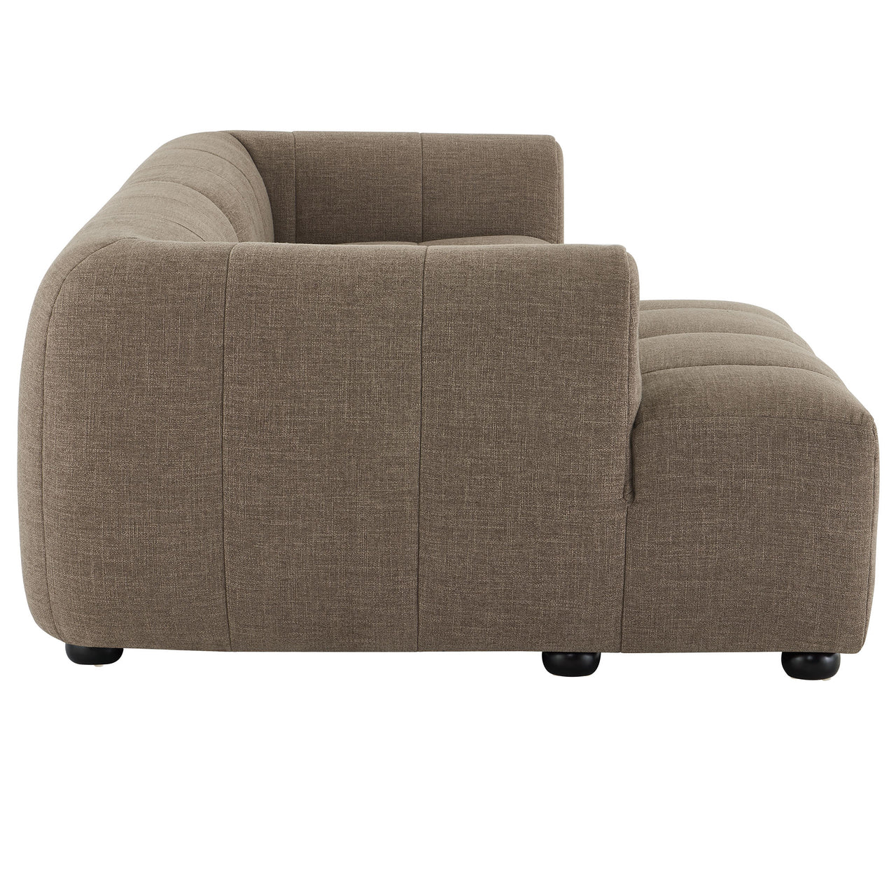Bloque 2-Piece Left-Facing Sectional, Mocha