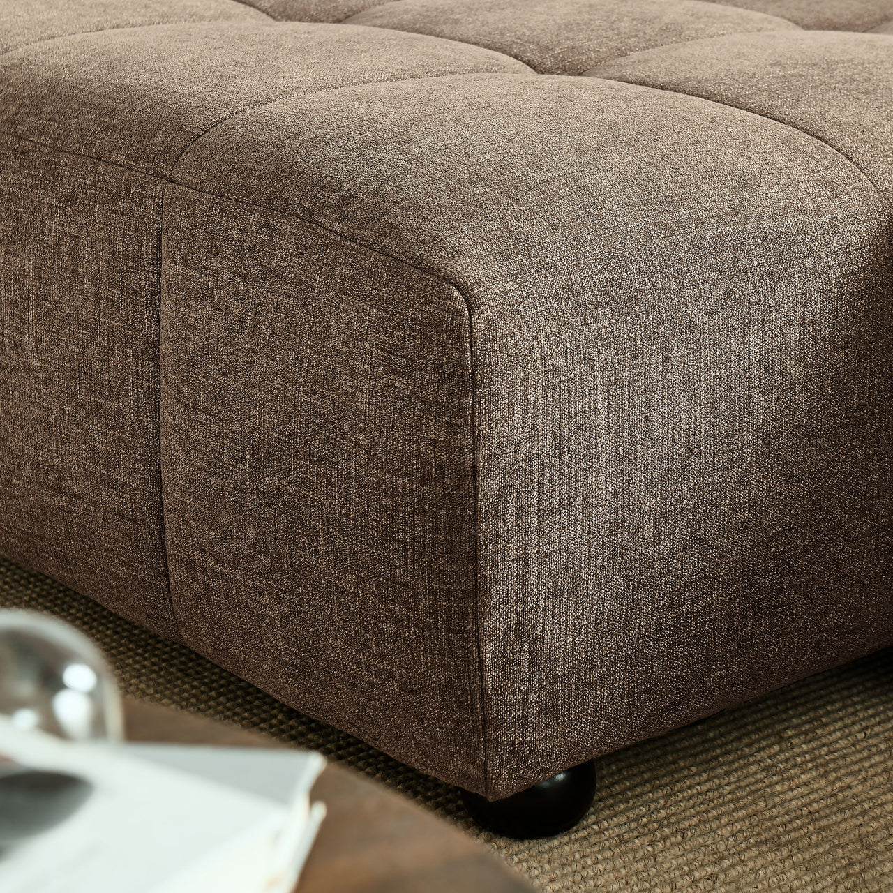 Bloque 2-Piece Left-Facing Sectional, Mocha