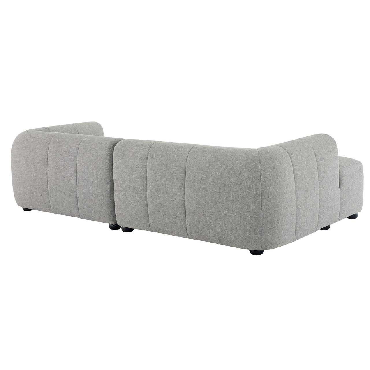 Bloque 2-Piece Left-Facing Sectional, Pewter