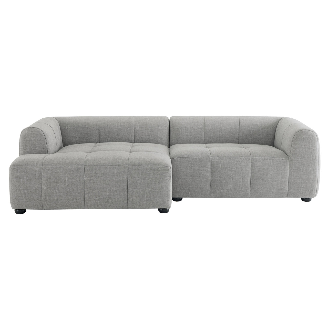 Bloque 2-Piece Left-Facing Sectional, Pewter
