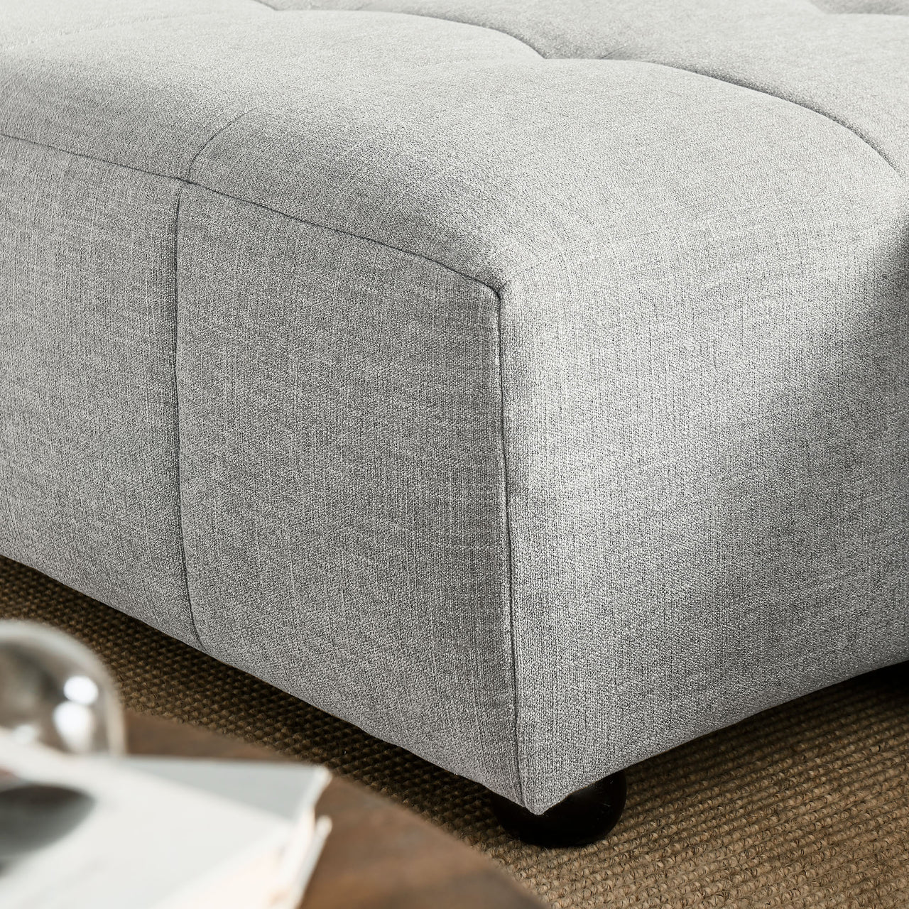Bloque 2-Piece Left-Facing Sectional, Pewter