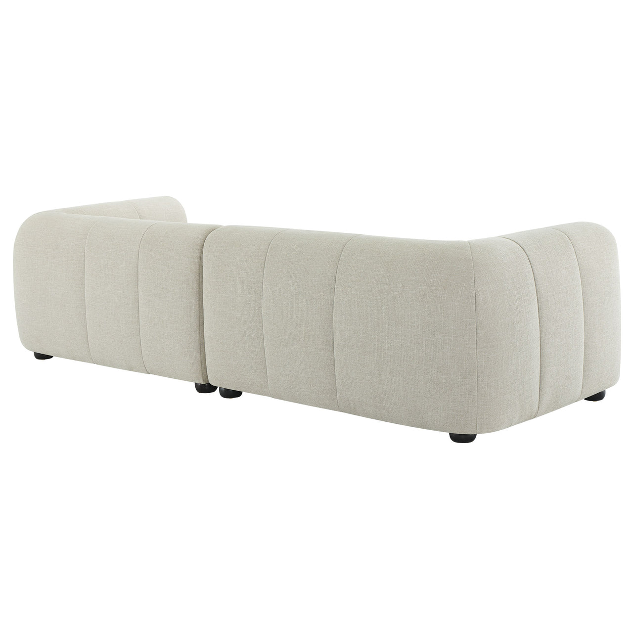 Bloque 2-Piece Right-Facing Sectional, Linen