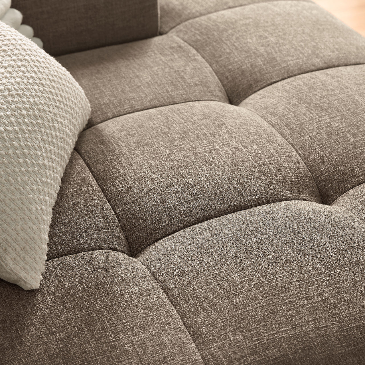 Bloque 2-Piece Right-Facing Sectional, Mocha