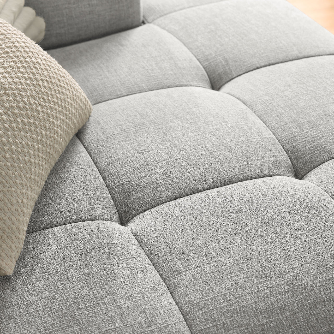 Bloque 2-Piece Right-Facing Sectional, Pewter