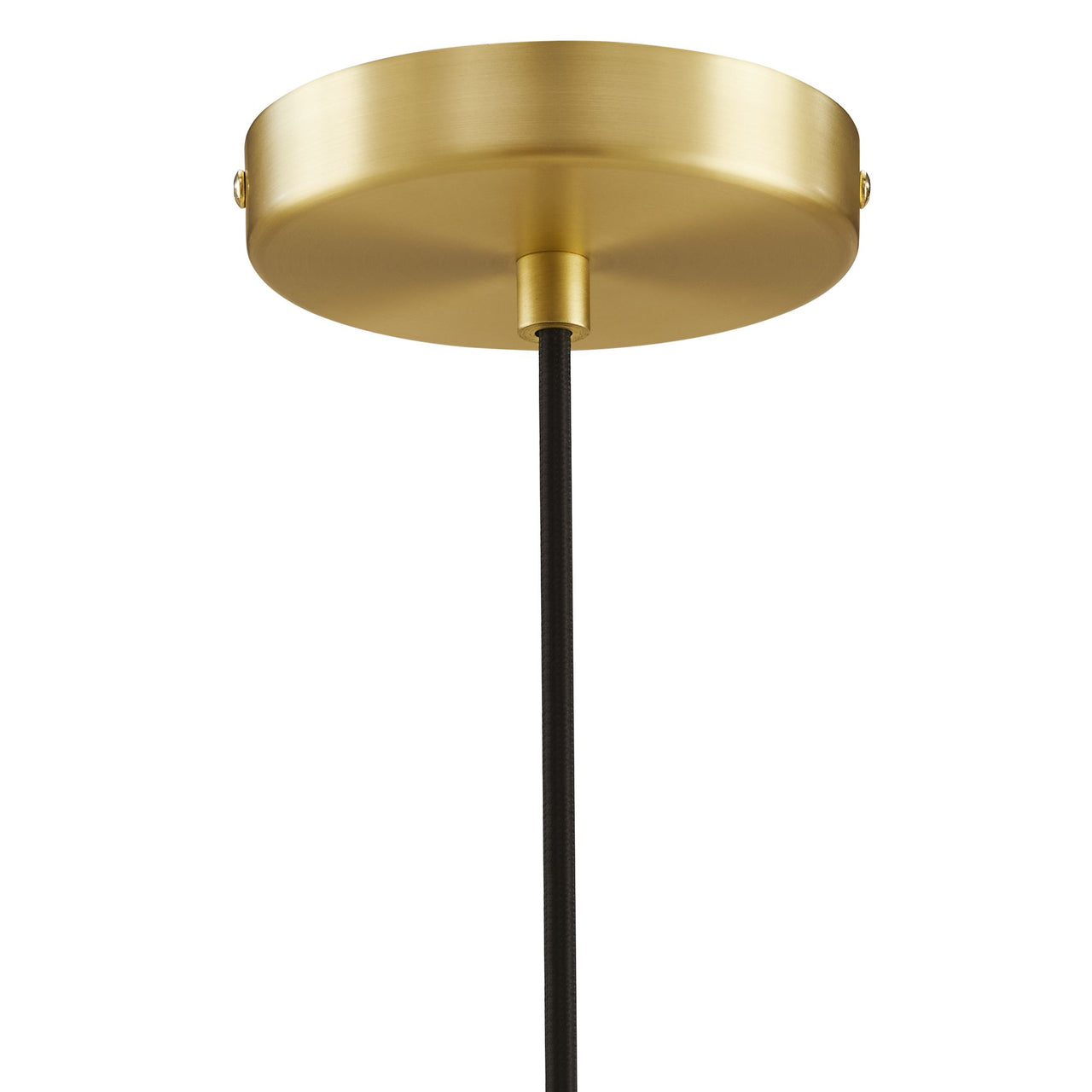 Lunara Opal Drop Pendant, Brass