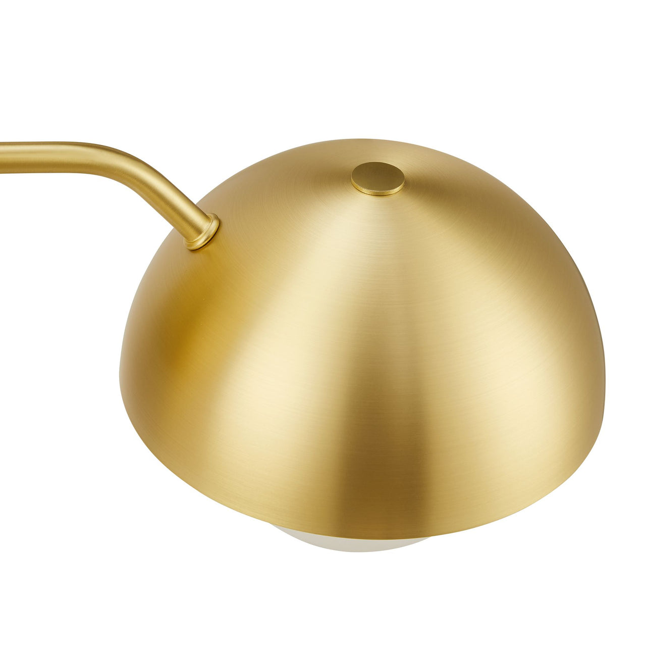 Lunara Opal Wall Sconce, Brass